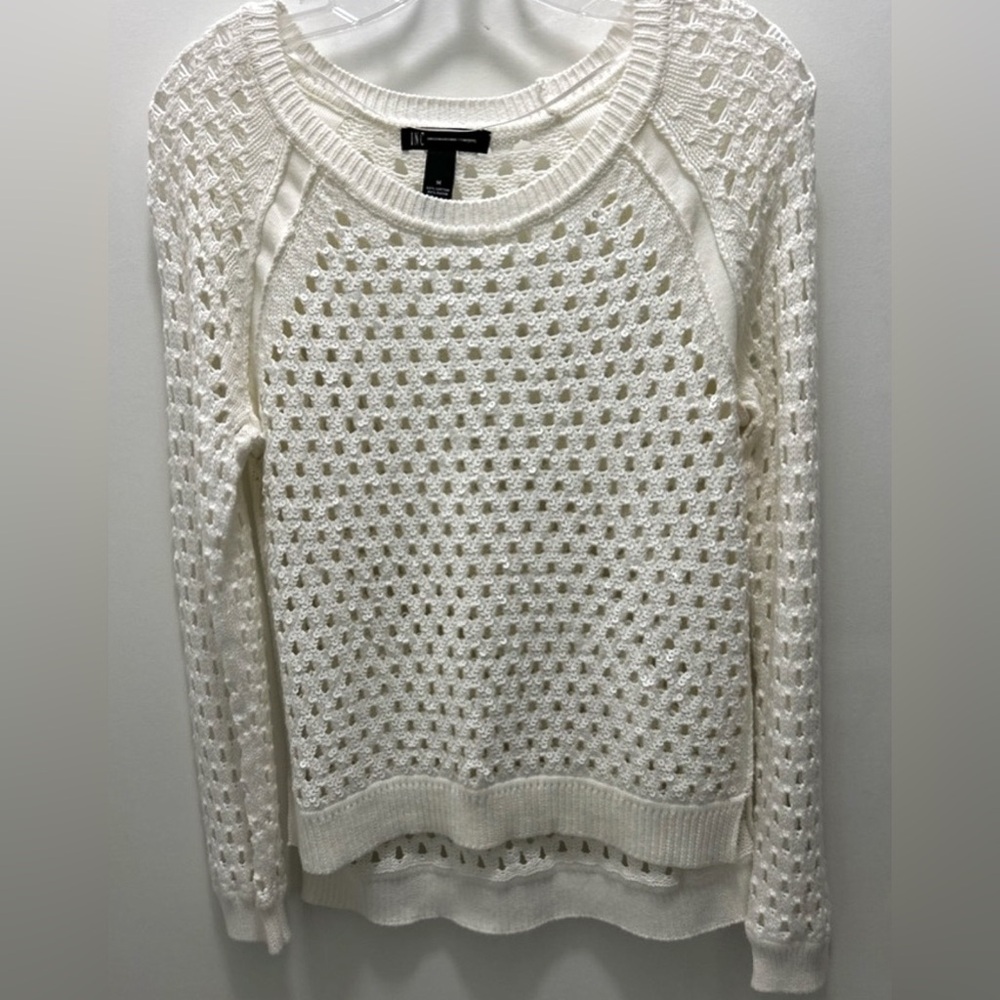 NWT INC Sequined Sweater in Size M